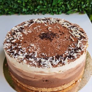 Tarta 3 chocolates