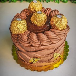 Tarta sabor ferrero rocher