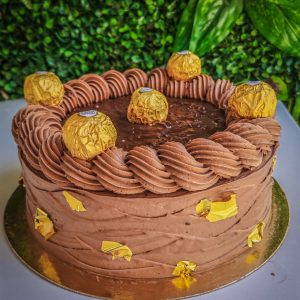 Tarta de Ferrero rocher
