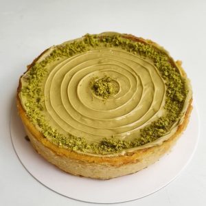 Cheesecake de pistacho
