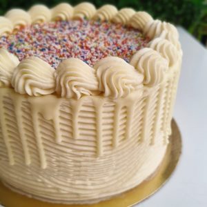 Tarta de limon con chocolate blanco