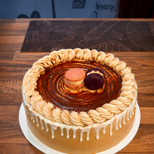 Tarta de Dulce de leche y chocolate